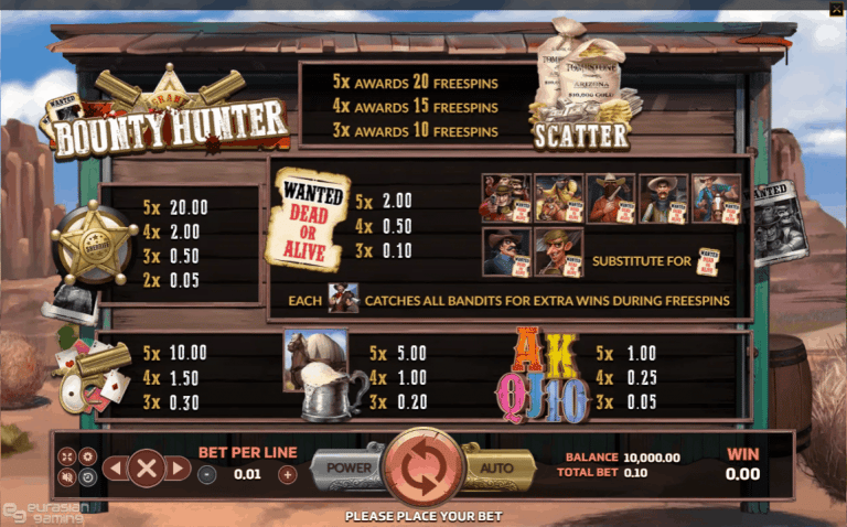 เกมสล็อต Bounty Hunter