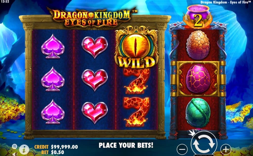 เกมสล็อต Dragon Kingdom of Fire