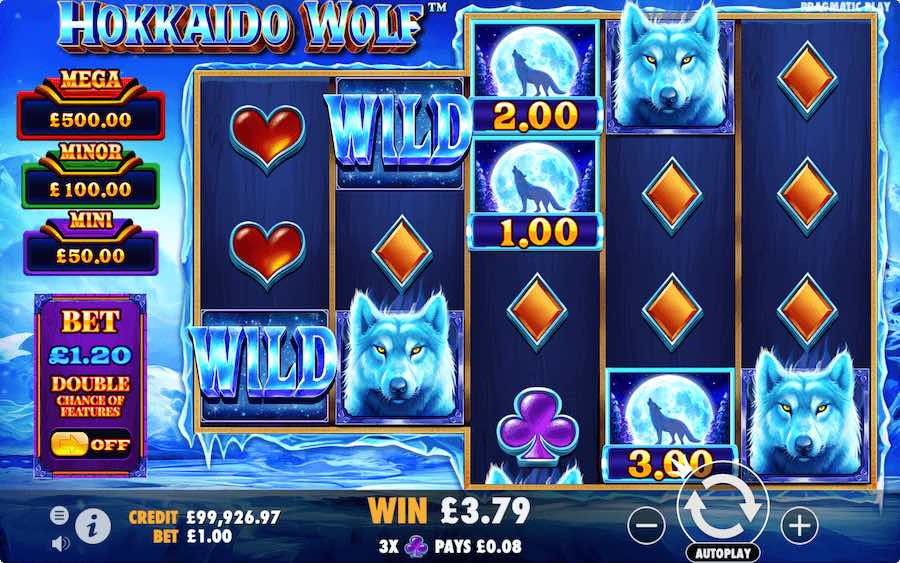 เกมสล็อต HOKKAIDO WOLF