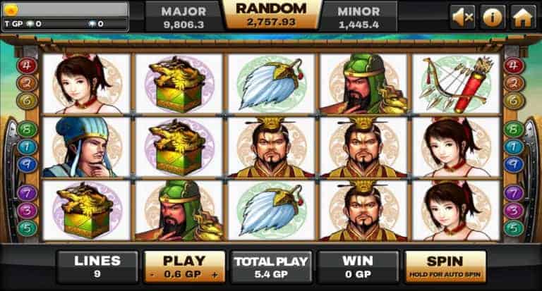 เกมสล็อต Three Kingdoms