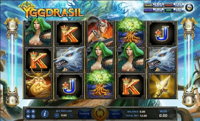 เกมสล็อต YGGDRASIL